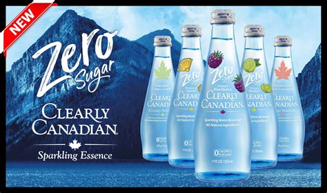 does clearly canadian have caffeine|clearly canadian flavors.